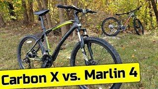 Value Shootout - The Hyper Carbon X vs Trek Marlin 4, Whats the best bike Review and Weights