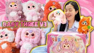 Khui FULL SET BABY THREE V3 - Săn bé Thỏ Hồng I Linh Barbie Vlog