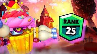 АПНУЛ ДЭРРИЛА НА 25 РАНГ В СОЛО ШД! BRAWL STARS