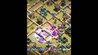 TH17 RC Charge MELTS Everything! | OP Strategy Clash of Clans #shorts