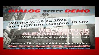 Berlin | Dialog statt Demo mit Zahlen-Daten-Fakten Sven