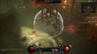 Diablo 4 Day 1 Barb Bishop Kill