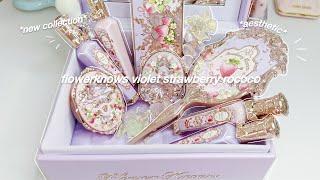 NEW flowerknows violet rococo $190 FULL SET unboxing ASMR