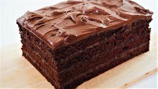 Moist And Fudgy Chocolate Cake | Easy Recipe With Savor Easy