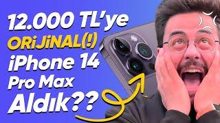 12.000 TL'ye Satılan iPhone 14 Pro Max'i Satın Aldık!