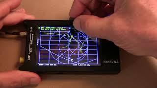 #314: How to use the NanoVNA to sweep / measure an antenna system's SWR and optimize its tuning