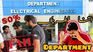 Most Dangerous Department at UET Lahore|| Day in a life of of Electrical engineers #uetlahore