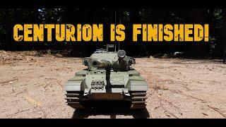 Part 8 of Building the new Tamiya 1/16 Full option British IDF Centurion MK III RC tank kit #56045