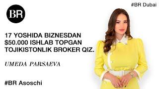 17 yoshida biznesdan 50000$ daromad qilgan broker qiz!