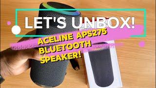 25$Aceline APS275 Bluetooth Speaker Review/Обзор Bluetooth-динамика Aceline APS275#review #unboxing