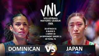 Dominican Republic vs Japan | Women's VNL 2025