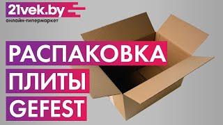 Распаковка — Газовая настольная плита Gefest ПГ 900 К17