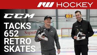 CCM Tacks 652 Retro Pro Skate Line // On-Ice Insight