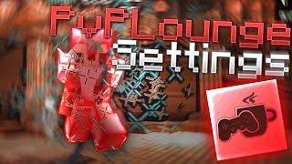 Best PVPLOUNGE CLIENT Settings for Minecraft! | PvPLounge Client settings RELEASE!