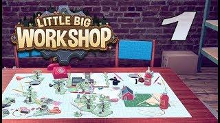 Little Big Workshop #1 Wir bauen eine kleine Fabrik #gameplay #german #letsplay