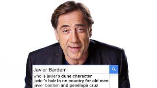 Javier Bardem Answers the Web's Most Searched Questions | WIRED