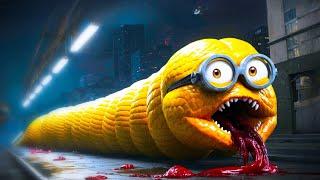 INFECTED MINION.EXE 2 - NEW MUTATION | McQueen HEAD EATER - Story of Transformation.