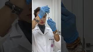 Check out the full exosome journey, from extracting to injecting #skincare #dermatologist #skin