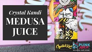 Medusa Juice Crystal Kandi e juice review [ Kiwifruit vaping never tasted so good! ]. Get a close-up