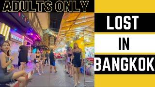 [4K]Nightwalk Silom Rd | Thanon Patpong | Looking for Japanese Street