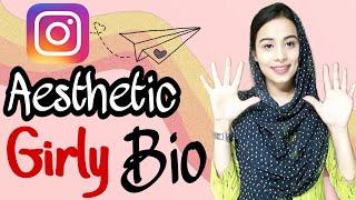 Girly Instagram Bio Ideas | Aesthetic Instagram Bio For Girls | Instagram hacks | Girls Bio Ideas