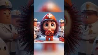 The Story of Sea Urchin Paramedic #short #shorts #story