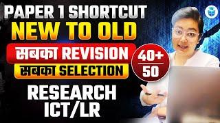 UGC NET Paper 1 Top 200 Questions | Research, ICT & Logical Reasoning Important Question | Aditi Mam