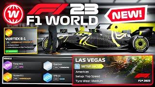 F1 World is the NEW F1 23 My Team? LAS VEGAS GAMEPLAY!