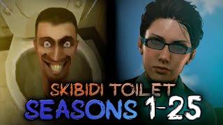 Skibidi Toilet SEASONS 1 to 25 (SUBTITLES, PERFECT CUT, ALL SOUND)