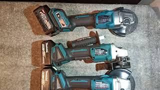 MAKITA DGA504 и все 125е аккумуляторные болгарки 18вольт и 40вольт какие они бывают и чем отличаются