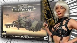 Bemalen eines Astartes Thunderhawk Gunship in den Farben von Deathguard Horus Heresy | Warhammer-...