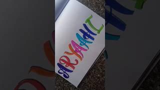 ARYAAHI  #viral#shortsyoutube#ytshorts#art#yt#viralvideo #calligraphy