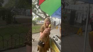British eating Cheese ice cream in Manila Philippines #shorts #philippines