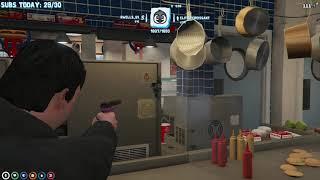 BURGERSHOTS KEN SAMA vs CG | GTA RP NoPixel