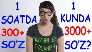 Ingliz tilida so'z yodlash / ingliz tili grammatika/ ingliztili 0 dan