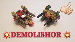 Transformers Armada and Cybertron Demolisher Review