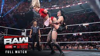 FULL MATCH: Liv Morgan vs. Rhea Ripley | Women’s World Title Match: Raw on Netlflix premiere