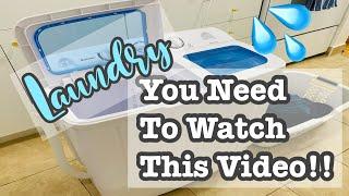 THE BEST THING I EVER BOUGHT ON AMAZON | MY PORTABLE WASHING MACHINE