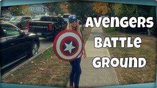 Epic Avengers Family Battle: Halloween Showdown!