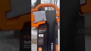 Сокира колун Fiskars Х17 #stihl #holzfforma #chainsaw #oleomac #fiskars