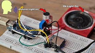 Arduino voice command on & off, like a personal assistant