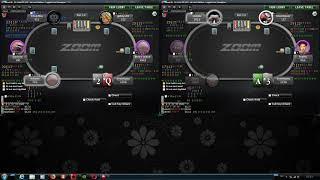 (14) Онлайн покер на Pokerstars - Zoom, микролимит Nl5