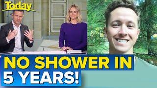 Doctor hasn’t showered for five years | Today Show Australia