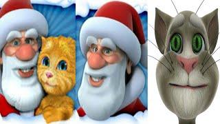 SantaMeets GingerVS Talking SantaVS Talking Tom Cat 1Classic Gameplay