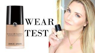 GIORGIO ARMANI LASTING SILK UV FOUNDATION FIRST IMPRESSIONS & WEAR TEST