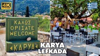 KARYA Lefkada Island - Greece  | Beautiful Mountain Village | Joyoftraveler