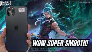 IPHONE 11 PRO MAX MOBILE LEGENDS FULL GAMEPLAY IN 2024 - SMOOTH PA KAYA!?