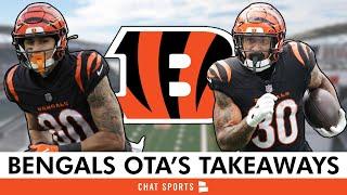Cincinnati Bengals OTAs Takeaways On Cam Taylor-Britt, Andrei Iosivas, Chase Brown, Lucas Patrick