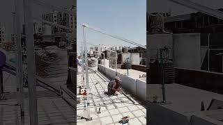 Solar panels installation #solarpanelsystem #renewableenergy #solarsystem #electrical #solarpanels