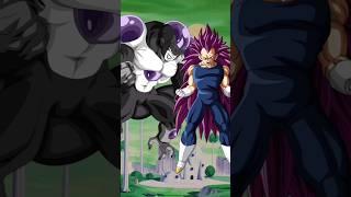 Black Frieza vs Vegeta ultra ego 3 || who is strongest #dbz #dbs #sdbh #animeworld